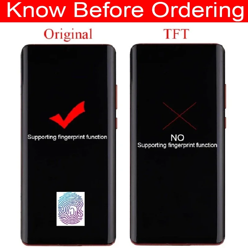Original Screen For HUAWEI P30 Pro p30pro LCD VOG-L04 VOG-L09 VOG-L29 VOG-TL00 Touch Display Screen Digitizer Assembly enlarge