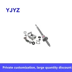 Высокоточный шариковый винт, винт 2005 для левой руки + гайка для левой руки + Строительная звезда (литой алюминий) + BF15 + DSG20H + XB30 * 40-12*14(C7)(C5) 2