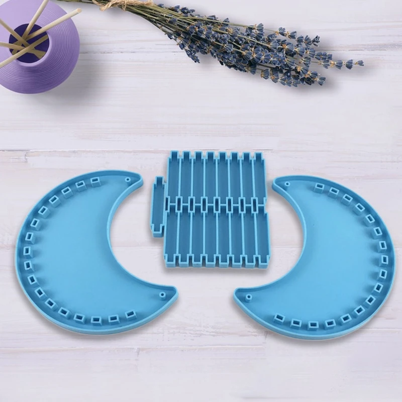 

Moon Style Handbag Epoxy Resin Mold Tote Bag Silicone Mould DIY Crafts Flower Plant Pot Ornaments Decorations Casting Tools