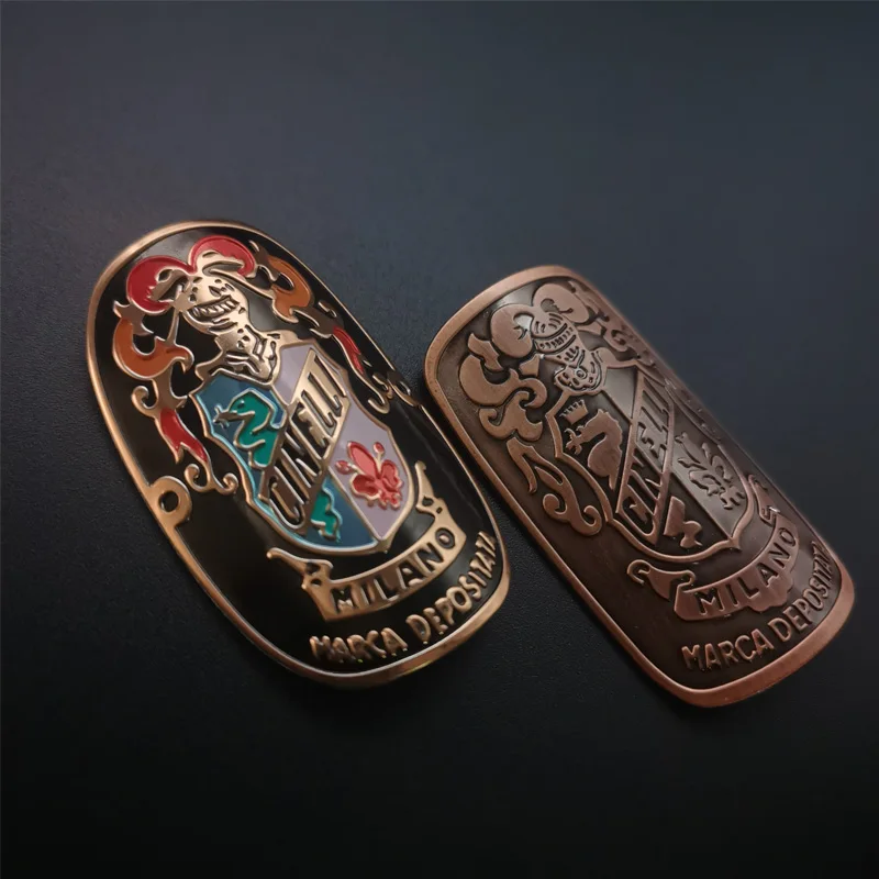 Значок на велосипедную головку Алюминиевые наклейки для горного велосипеда BMX 2