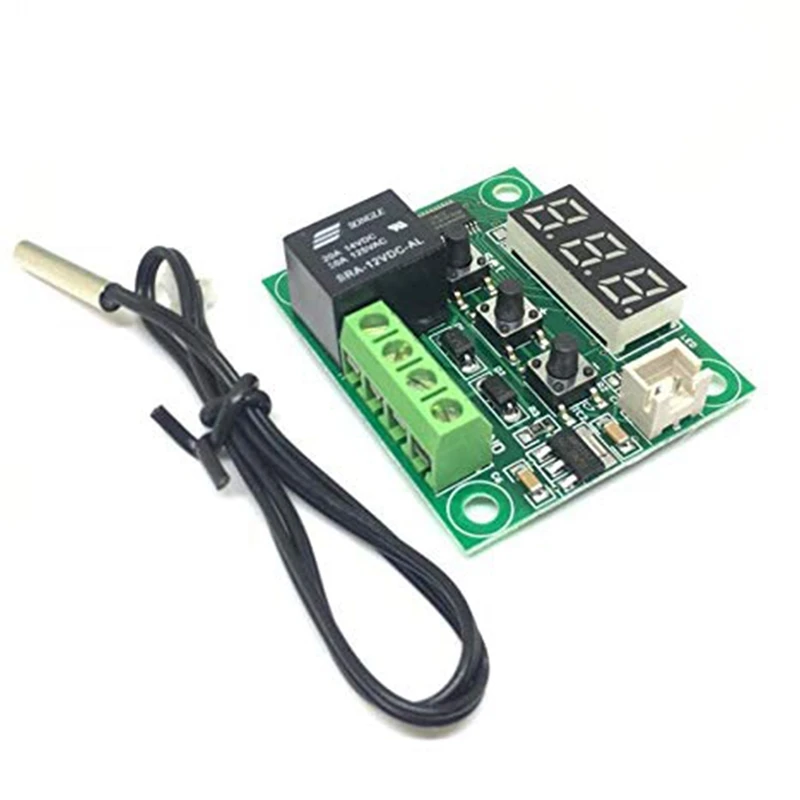 

1PCS W1209 Digital Led Thermostat Temperature Control DC 12V Adapter Thermometer Thermo Controller Switch Module