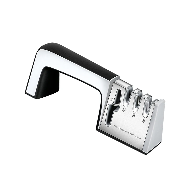 

Knife Sharpener 4 Stages Professional Kitchen Sharpening Stone Grinder knives Whetstone Tungsten Diamond Ceramic Sharpener Tool