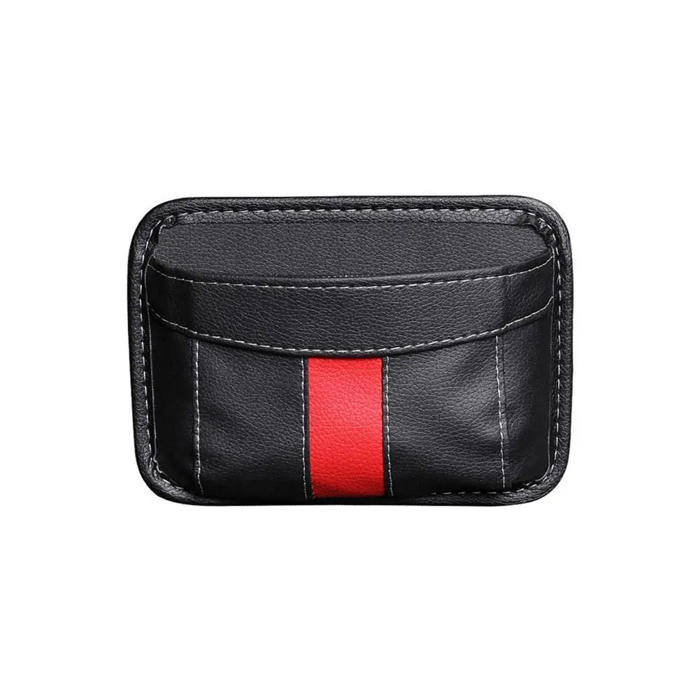 

Универсальный автомобильный ящик для хранения, Многофункциональный переносной Органайзер из искусственной кожи, подвесная полка для хран...