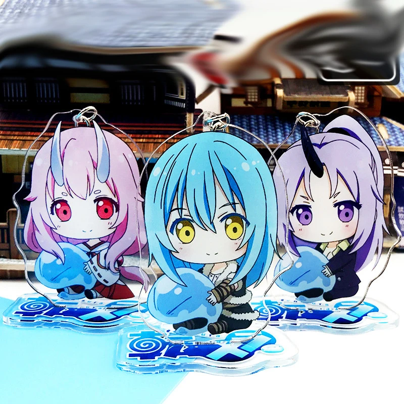 1 шт. аниме когда я перевоплотился в виде слизи фигурка на акриловой подставке