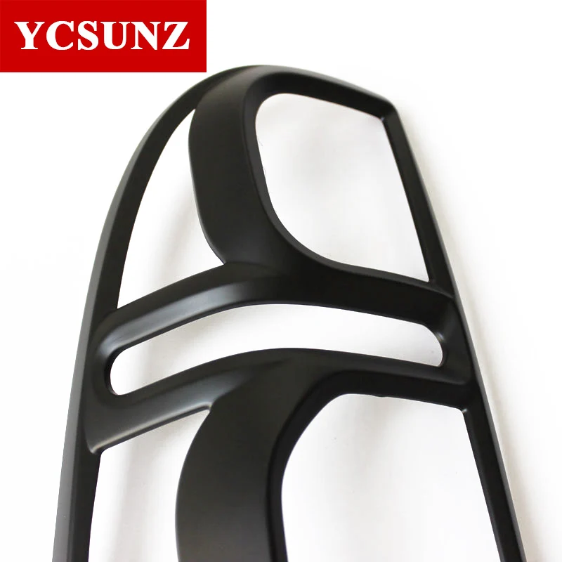 Автомобильные аксессуары ABS матовая черная задняя фара крышка для Toyota Hilux Vigo 2012 2013