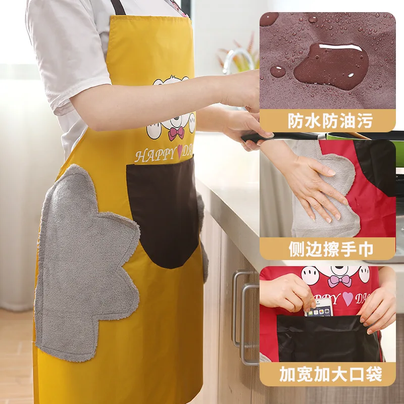 Новый фартук непромокаемый для дома кухни грязного приготовления пищи корейский