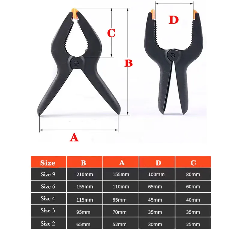 Несколько моделей зажимов фиксатор инструмент для мебели используется зажима