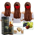 Продукт против выпадения волос с ореховым маслом, Подлинная 100% эссенция для лечения мужчин и женщин, мужское питание для сухих и поврежденных волос, мощный Уход за волосами