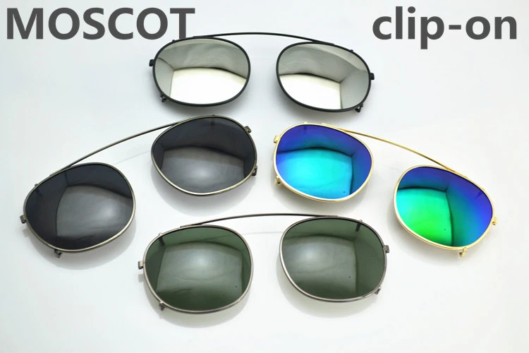 Johnny Depp-gafas de sol polarizadas para hombre y mujer, lentes con Clip, alta calidad