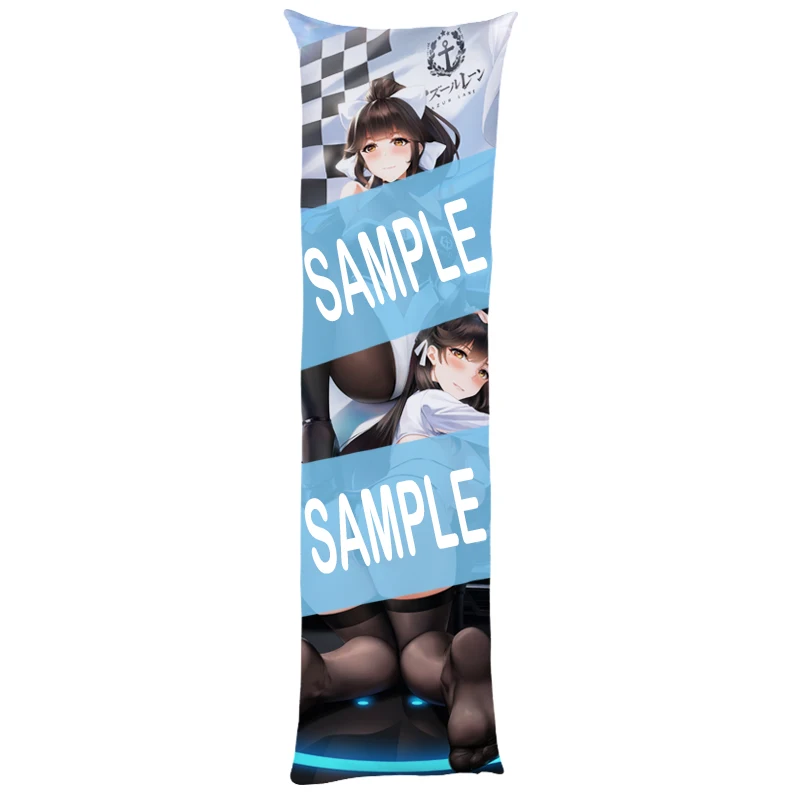 Dakimakura Anime Takao Atago (Azur Lane) Body Pillow Double-sided Print Life-size Cover | Case