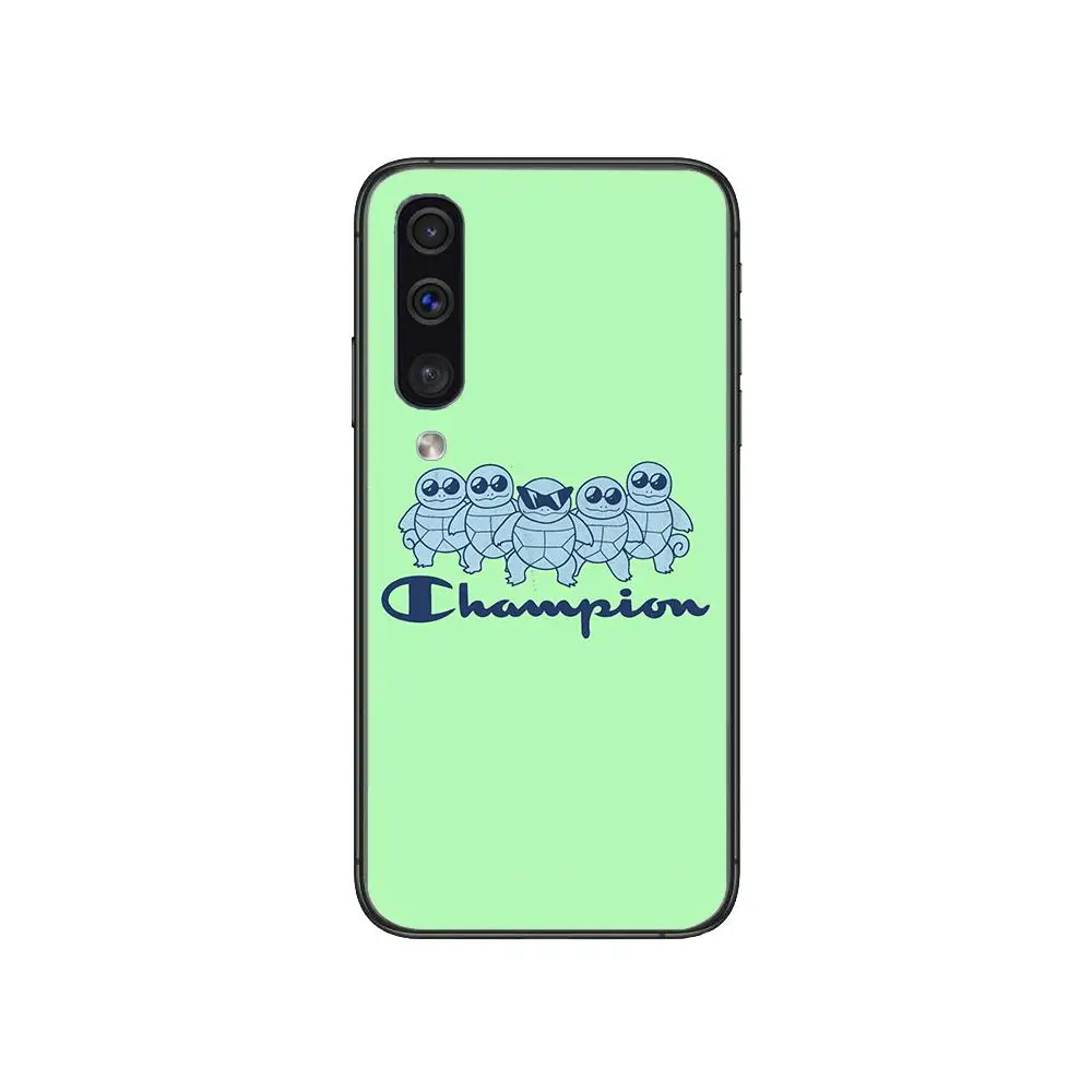 

American sports brand Phone cover hull For SamSung Galaxy S 8 9 10 20 21 S30 Plus Edge E S20fe 5G Lite Ultra black soft