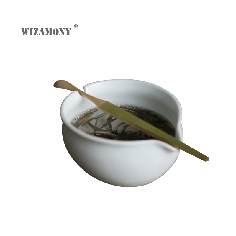 

WIZAMONY Jingdezhen Drinkware Tea Cup teapot tea set tea bowl for green tea Ceramic Fair Mug kung fu teacups Chinese Porcelain