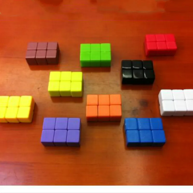 6 шт./компл. Внешняя торговля Новый продукт 16 мм квадратные Угловые глянцевые