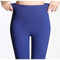 s 6xl15 colors new winter plus size womens pants fashion candy color skinny high waist elastic trousers fit lady pencil pants