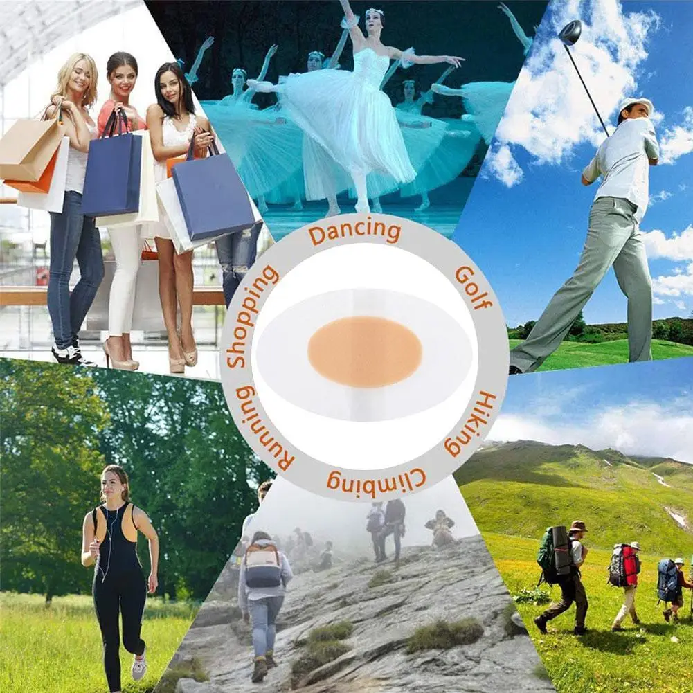 

Non-slip High Heels Shoe Pad Women Insoles For Shoes Liner Adhesive Pain Care Invisible Heel Sticker Relief Foot Protector I3J8