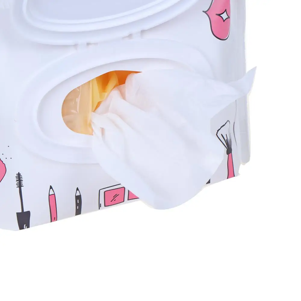 

1pc New Fashion Wipes Carrying Case Clutch and Clean Wet Wipes Bag for Stroller Cosmetic Pouch with Easy-Carry Snap-Strap