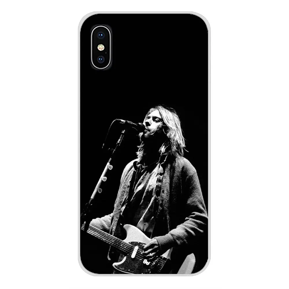 images 3 Для Xiao mi 4 mi 5 mi 5s mi 6 mi A1 A2 5X6X8 9 Lite SE Pro mi Max Mix 2 3 2S аксессуары оболочки чехлы Nirvana Kurt Cobain Мода - Цвет: images 3