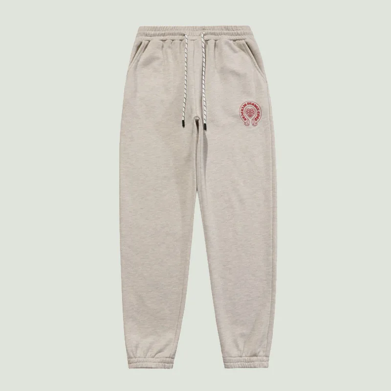 

New Streetwear Sanskrit Heart Letter Printed Sweatpants Mens Hip Hop Harajuku Casual All-match Cotton Trousers Unisex Joggers