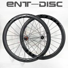 ELITEWHEELS Carbon Wheels Disc Brake 700c Road Bike Wheelset ENT Quality Carbon Rim With Center Lock Or 6-bolt Lock Road Cycling