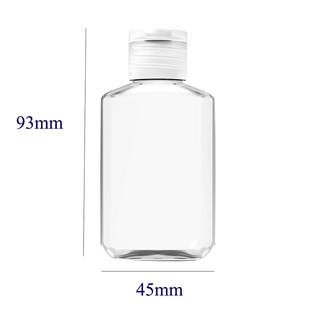 10/100 шт пустые прозрачные бутылки многоразового использования прозрачный