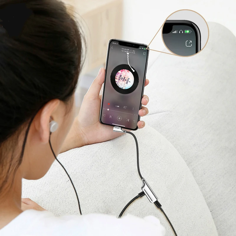 Переходные кабели для Apple аудиоразъем зарядки iPhone X 8 7 Plus XR 11 Pro XS макс. до 3 5 мм