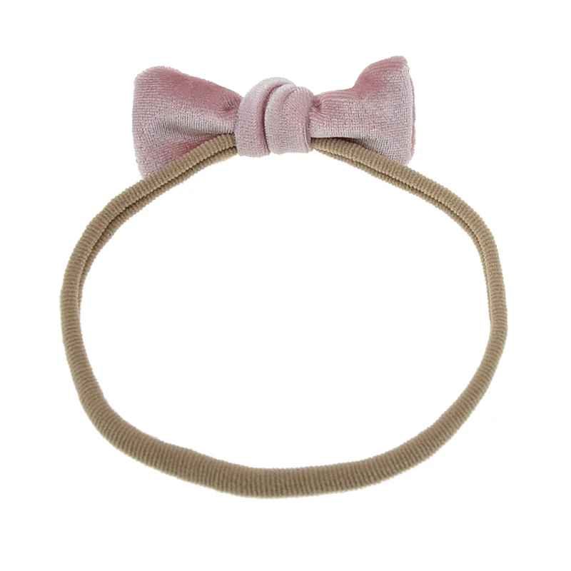 

Baby girl elastic Nylon bow headbands newborn photography hair accessories headwear