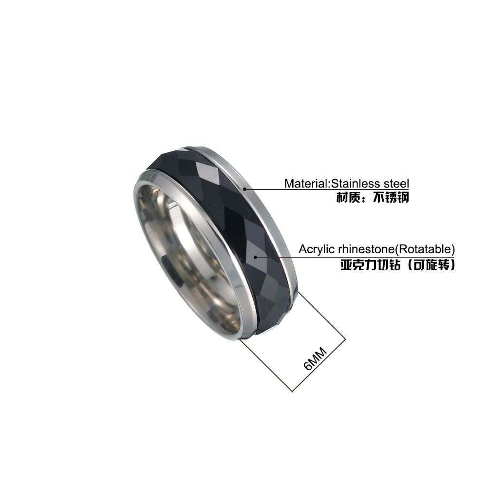 Температура кольцо Титан Сталь настроение чувства эмоции интеллигентая (ый)