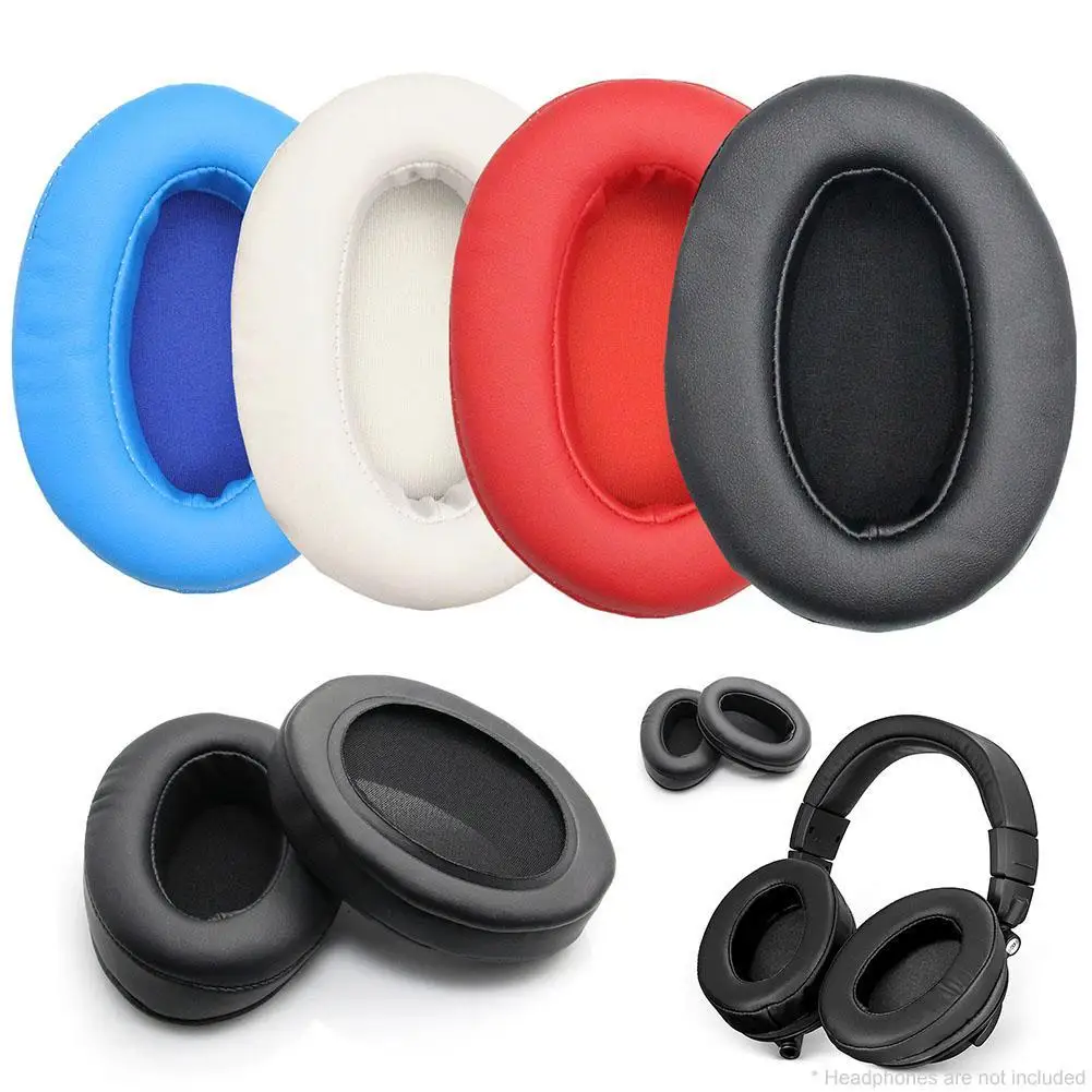 

BL 2pcs Memory Foam Soft Earmuffs Replacement Headphone Protective Cover Headset Accessory Suitable For Most Headphones