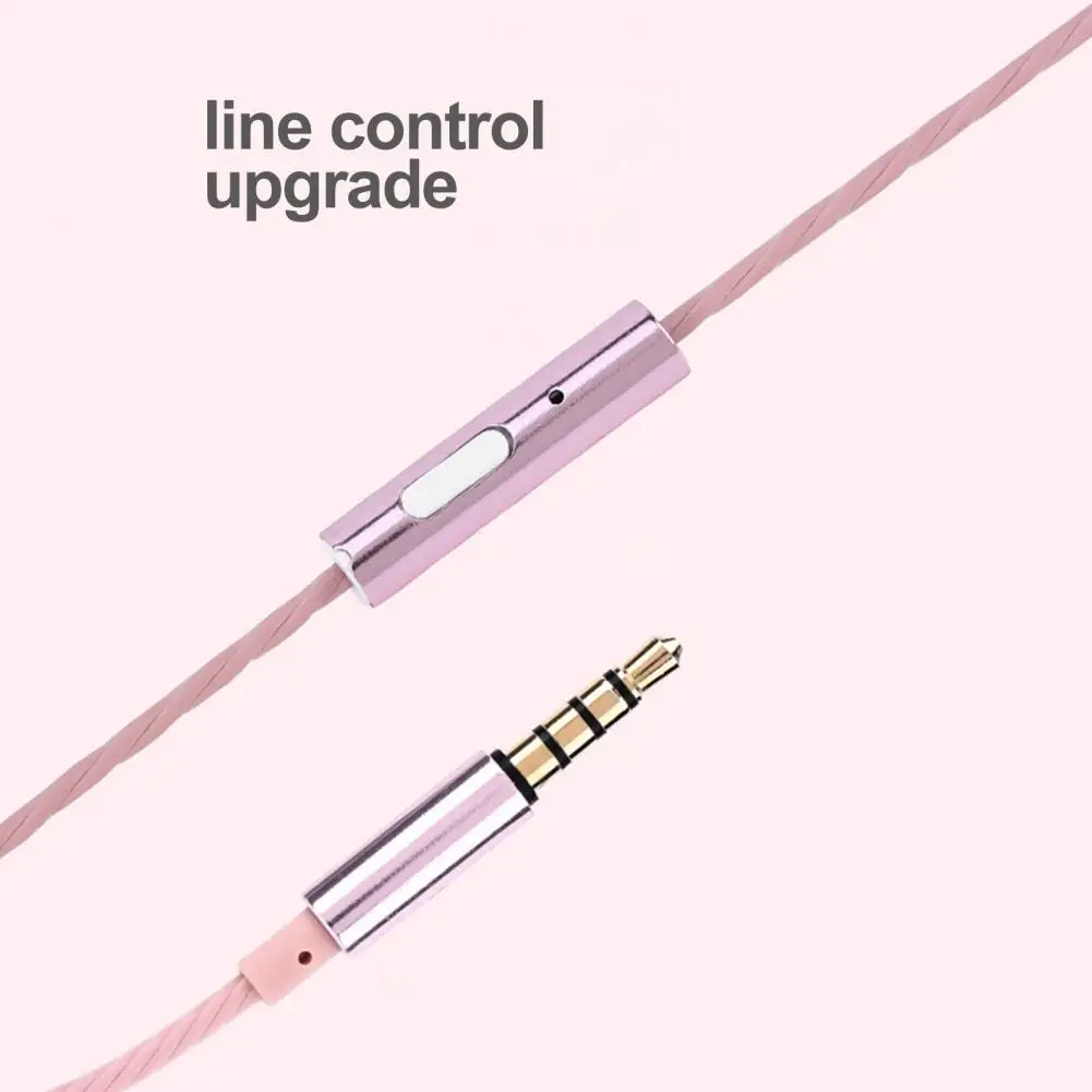 

Universal Wired In-ear Heavy Bass Stereo Earphone with Mic for Phone/Tablet