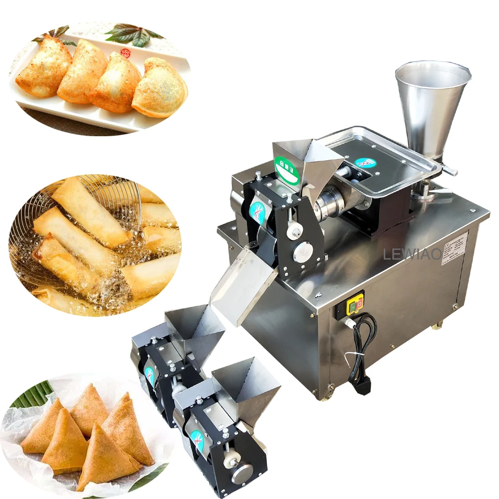 

220V Factory price Dumpling Samosa making machine Automatic dumplings maker 4800pcs/h Stainless steel Dumpling wrapper machine