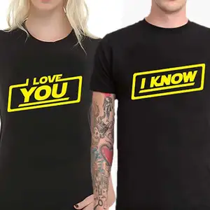 Футболка женская с надписью i love you couple