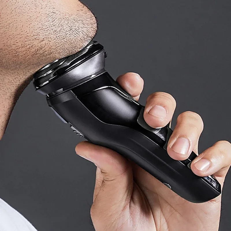

Smart Electric Shaver SO WHITE ES3 3D Men Washable USB Rechargeable 3 Head Intelligence Control Razor Waterproof Beard Trimmer