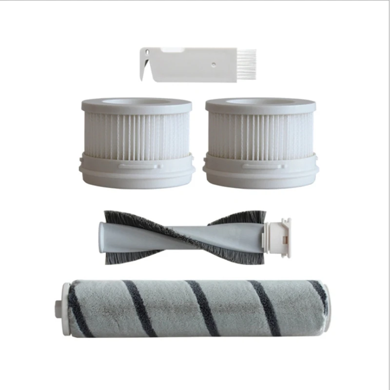 

1 Set HEPA Filter Fluffy Cashmere Roller Brush Mite Bristle Brushes for XIAOMI MIJIA Dreame V9 V10 V11 1C Vacuum Cleaner