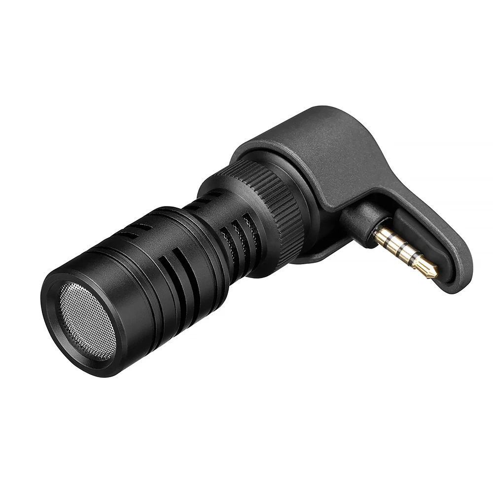 Saramonic SmartMic +/Di/UC TRRS направленный микрофон с поролоновым ветровым стеклом для