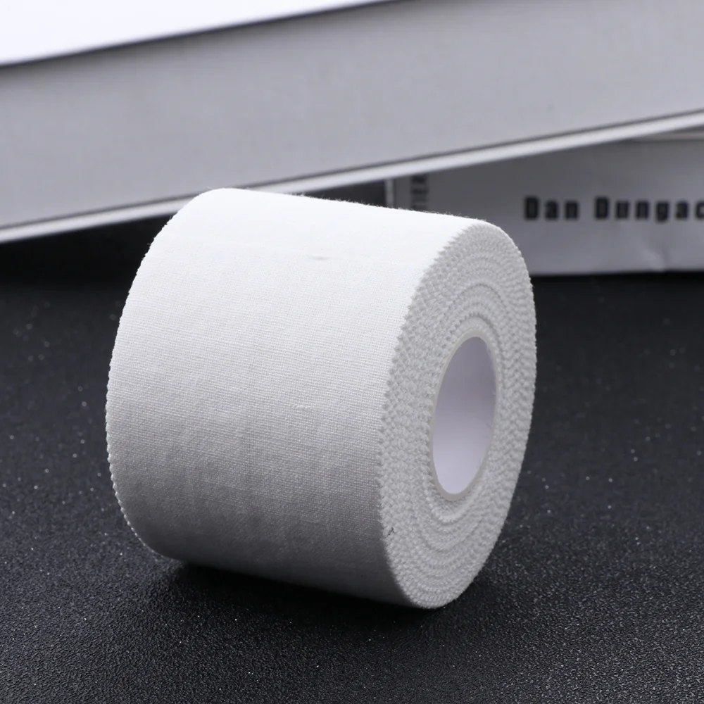 

Cotton Sport Tape Flat Edge White Tape Ankle Guard Tape Wrist Guard Adhesive Muscle Bandage Muscle Support Tape Breathable Sport