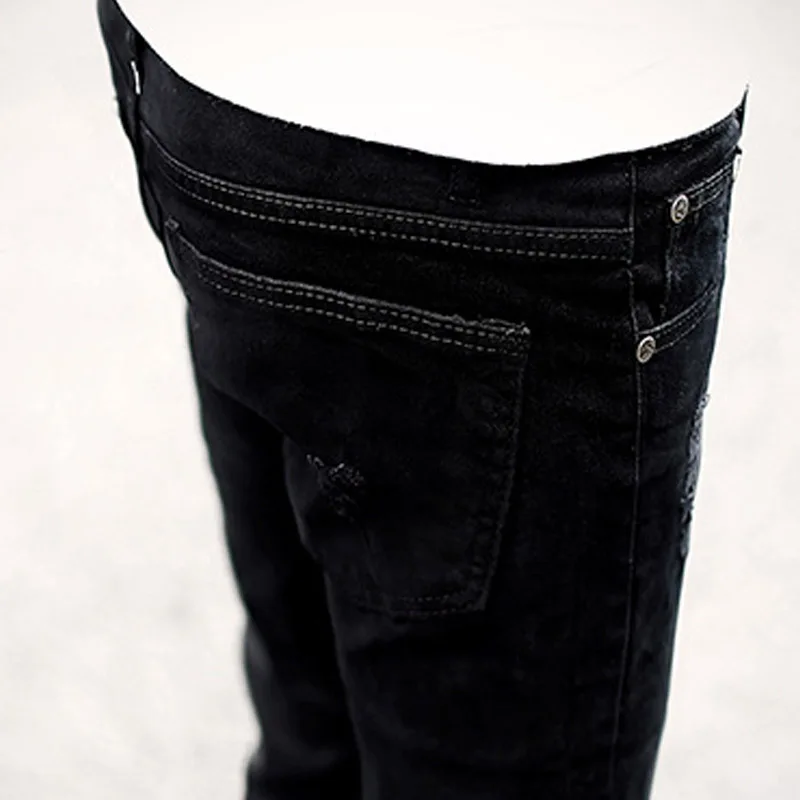 Новое поступление весна лето колено отверстие для мужчин ковбой хип хоп улица