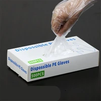 200500pcs one box disposable vinyl glove multifunction transparent thin waterproof