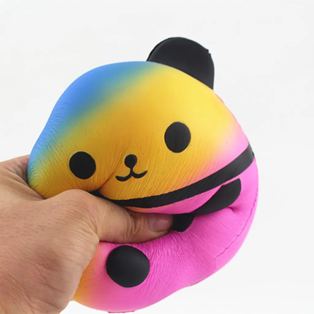 Сжимаемые Мультяшные милые панды медленно поднимающиеся Ароматические игрушки