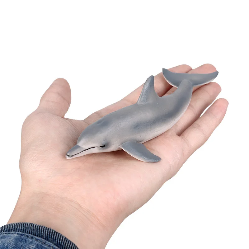 

Early Childhood Education Cognitive Toy Simulation Marine Animal New Dolphin Model Underwater Animal Dolphin Plastic Decoration
