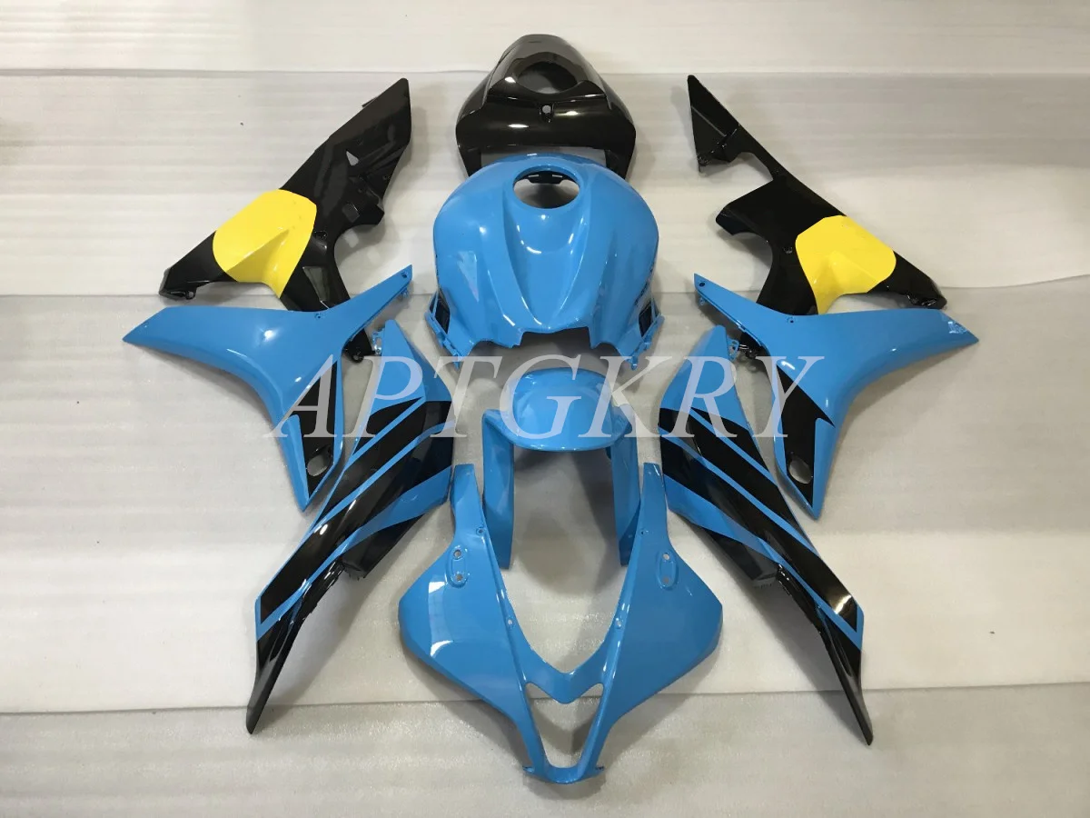 

Новый комплект обтекателей для мотоцикла из АБС-пластика 100% подходит для Honda CBR600RR 07 08 F5 2007 2008 комплект обтекателей черного и желтого цвета на...