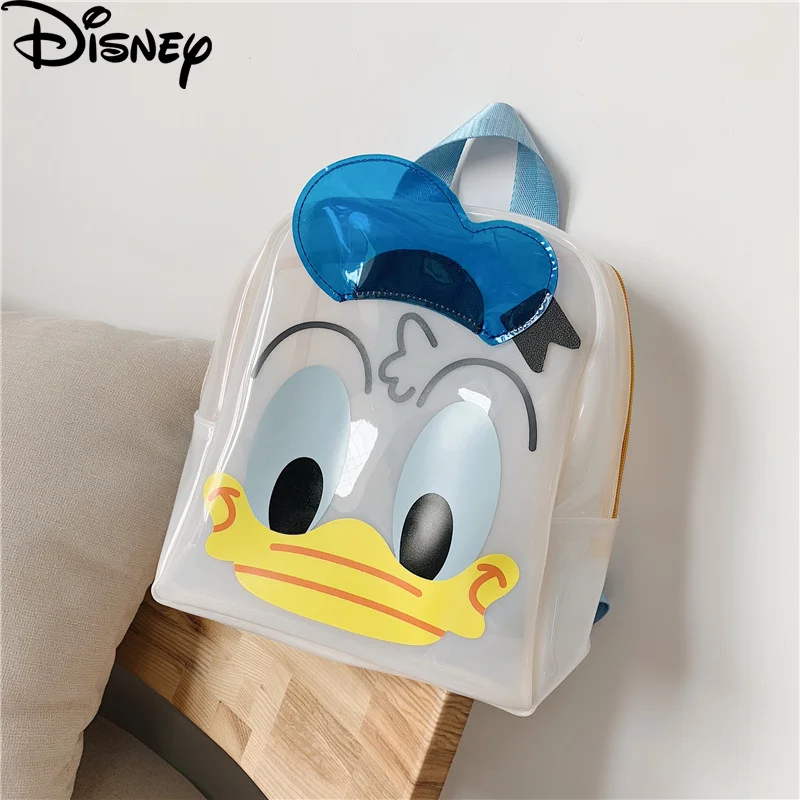 Детский рюкзак Дональд Дак милый маленький водонепроницаемый школьный для