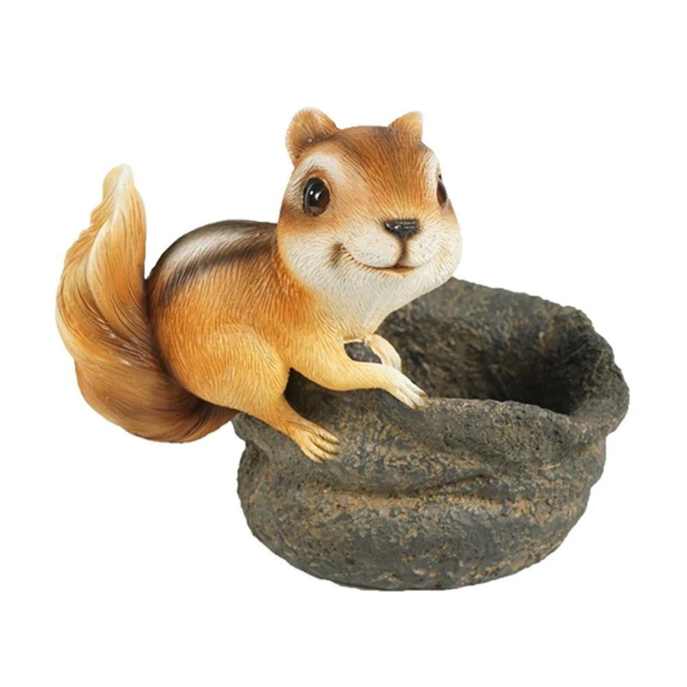 

Flower Pot Resin Simulation Animal Pots Decoration Bonsai Container Courtyard Balcony Office Garden Home Cartoon Cute Ornaments