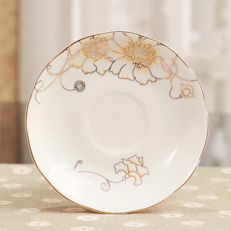 Керамический набор чашек и блюдец Afternoon Black Tea Cups and Saucers Bone China Coffee Cup with Tray Porcelain Drinkware Set Dropshipping on.