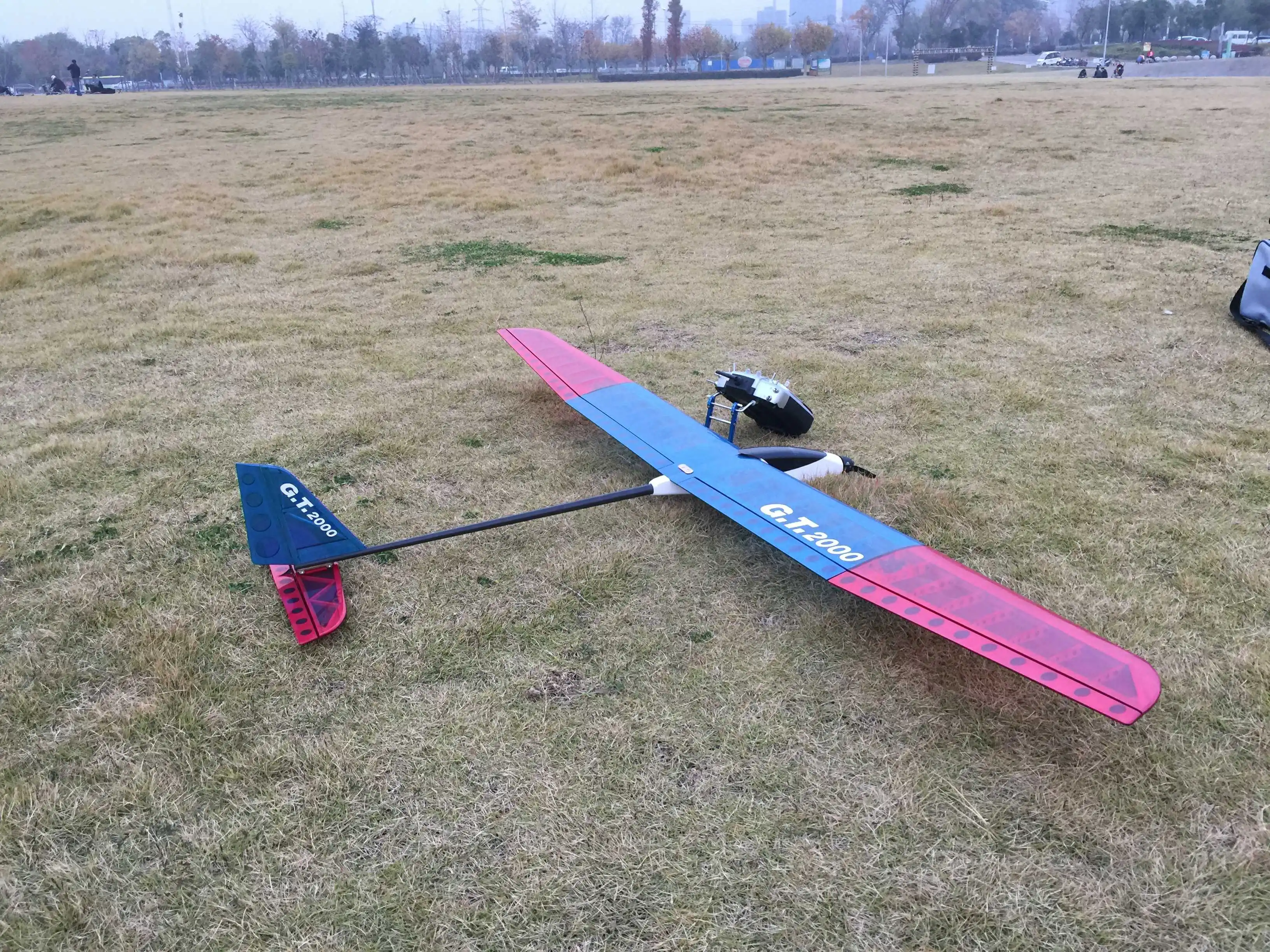 Модель самолета GTRC P5B GT2000 электрическая игрушка на радиоуправлении Glider Sailplane 2000