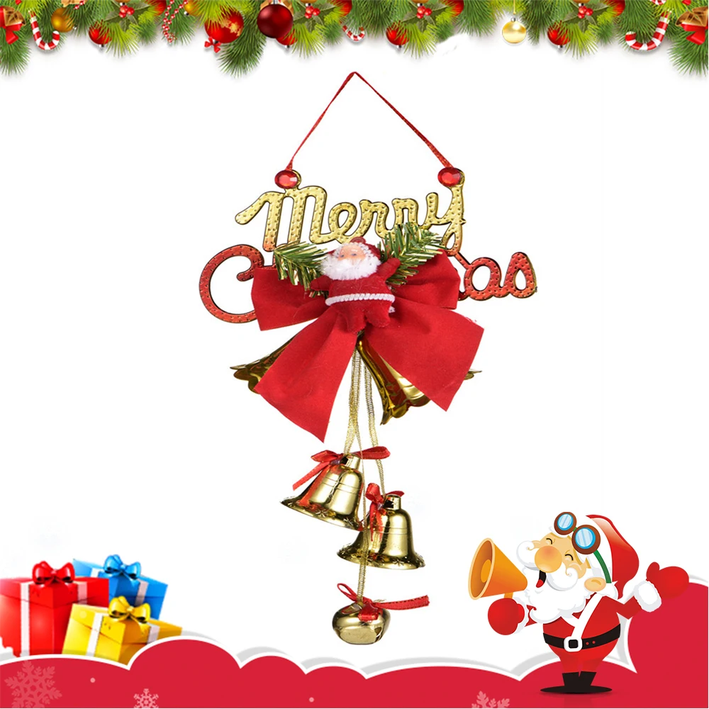 

Подвеска на новогоднюю ёлку, украшение на дверь Санта Клауса