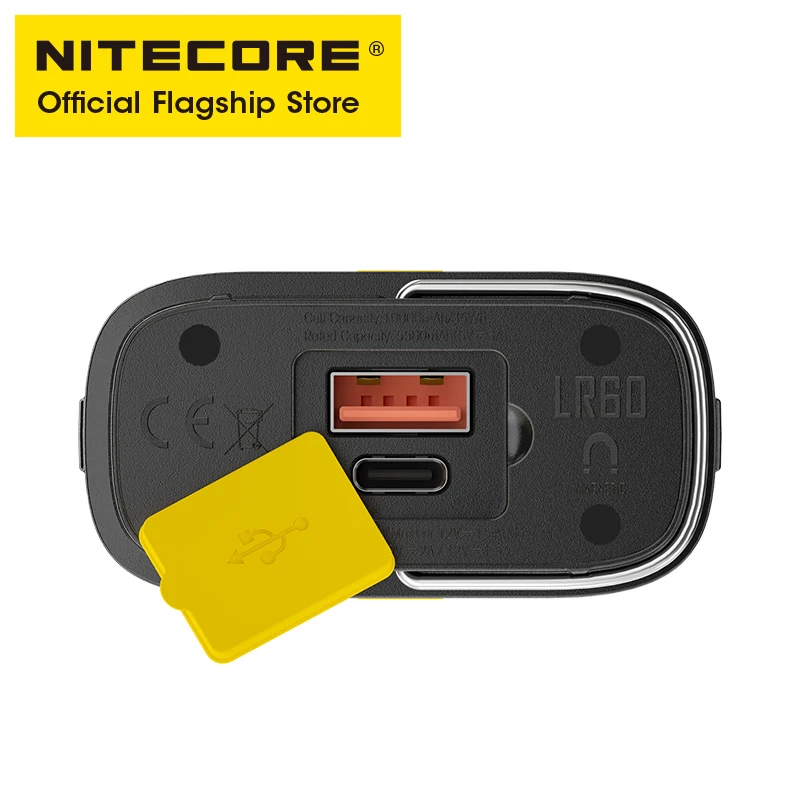 NITECORE LR60 походный светильник Мощность банк Зарядное устройство 280 люмен