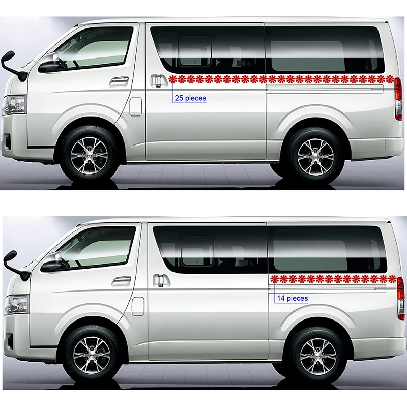 Виниловая наклейка сделай сам для боковой двери и заднего окна 1 шт. | Автомобили