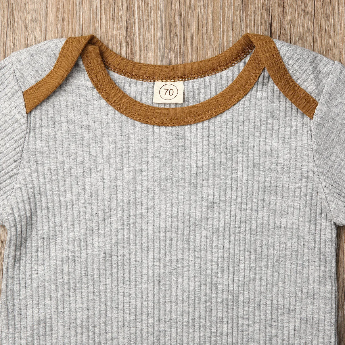 Детское боди осень 2019 повседневный однотонный комбинезон для новорожденных