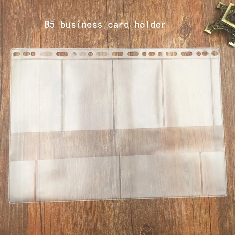 Держатель для визиток A5 свободная папка с листьями A6 сумка хранения ноутбука ПВХ