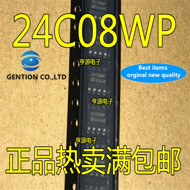 

50 шт. M24C08 24C08WP M24C08-WMN6TP в наличии 100% новый и оригинальный